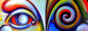 LA MIRADA DEL PINTOR  y LA PINTORA